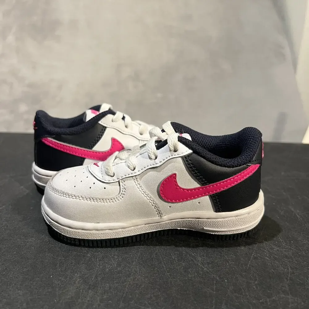 Nike Air Force 1 Shoes Youth Size 7C Low Top CZ1691-109 Kids Sneakers